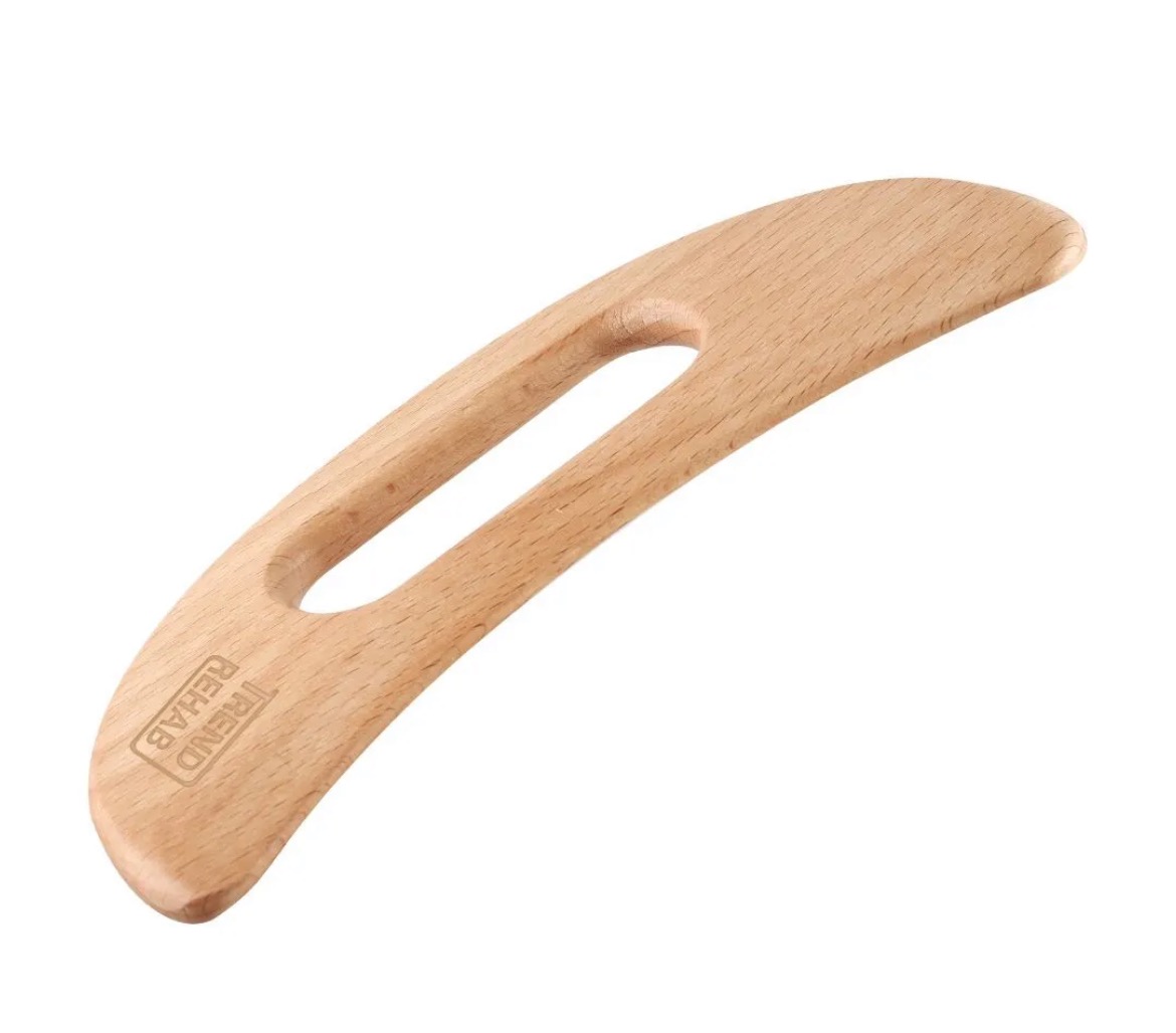 Gua Sha-skrapa i bokträ